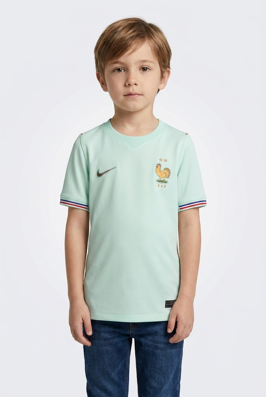 Maillot Extérieur France Coupe du Monde 2026-2028 Enfant