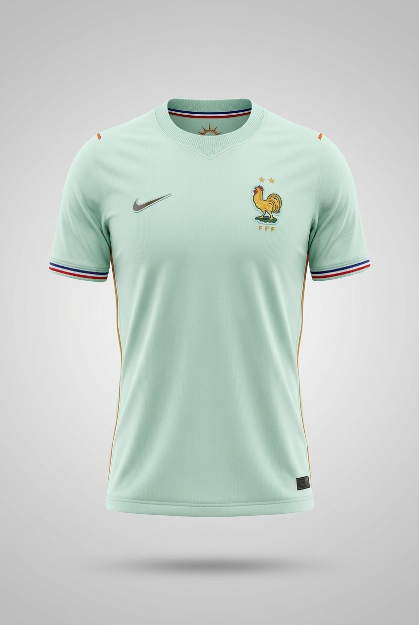 Maillot Extérieur France Coupe du Monde 2026-2028 Enfant