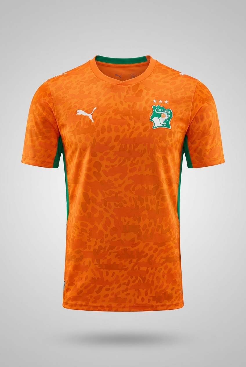 Maillot domicile Côte d’Ivoire Adulte
