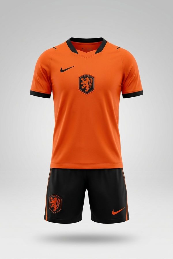 Ensemble domicile enfant Pays-Bas Coupe du Monde 2026