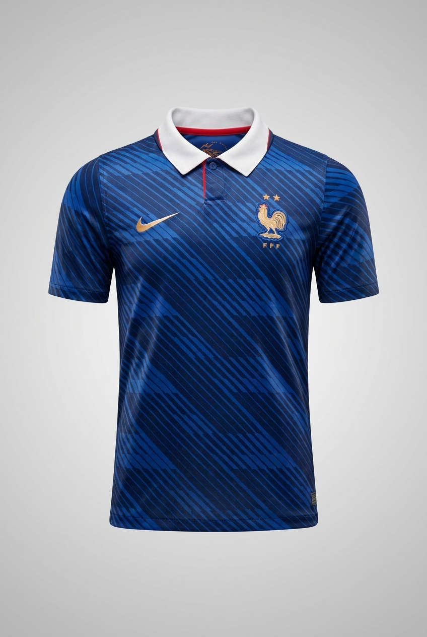 Maillot Domicile France Coupe du Monde 2026-2028 Enfant