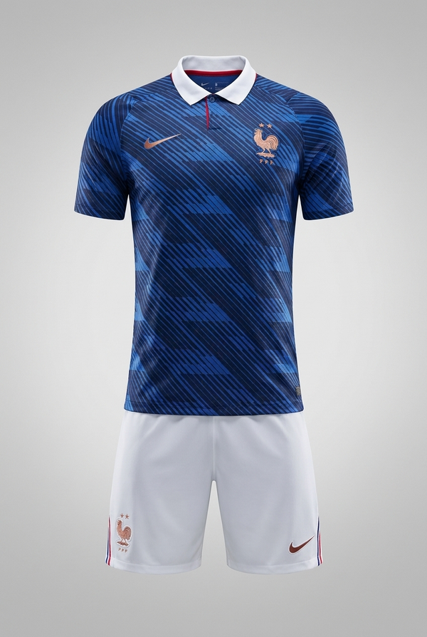 Ensemble Domicile France Coupe du Monde 2026-2028 Adulte