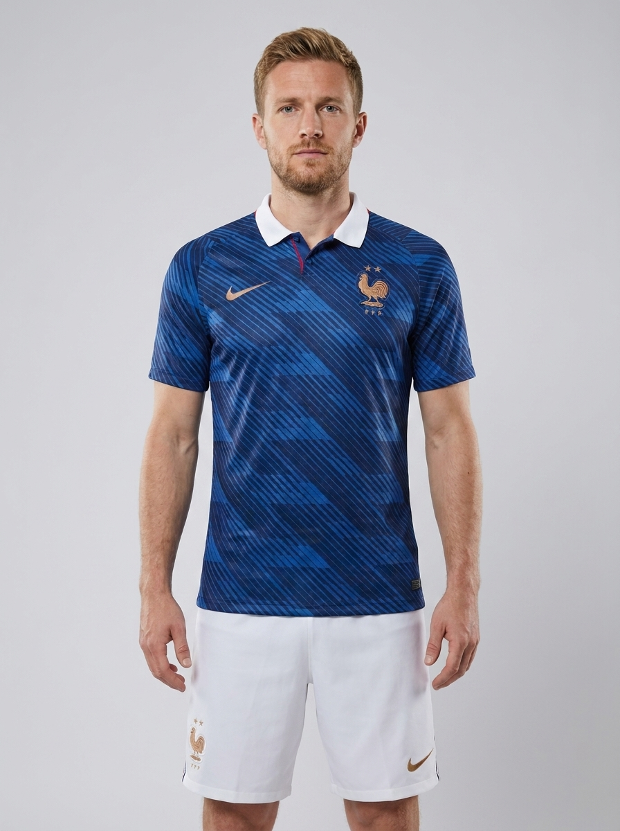 Ensemble Domicile France Coupe du Monde 2026-2028 Adulte